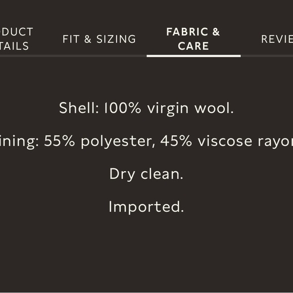 Banana Republic Sculpted Wool Blazer. Color: Gingko Leaf. NWT. - Picture 7 of 7